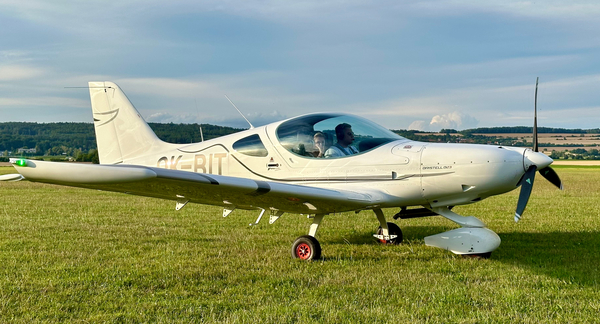 Pilotem na zkoušku sportovního letadla Bristell B23 Praha