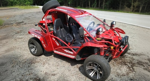 Pronájem buggy Kinroad GK 1100